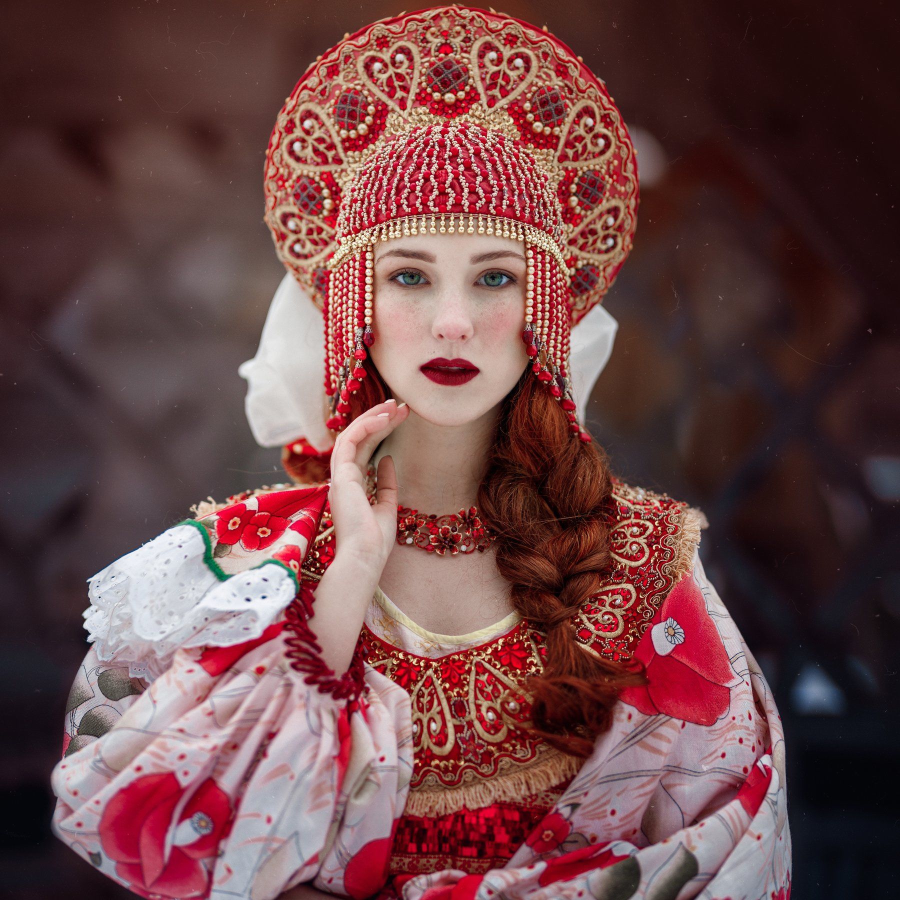 Nude photo Women in Slavic costumes in Zaragoza